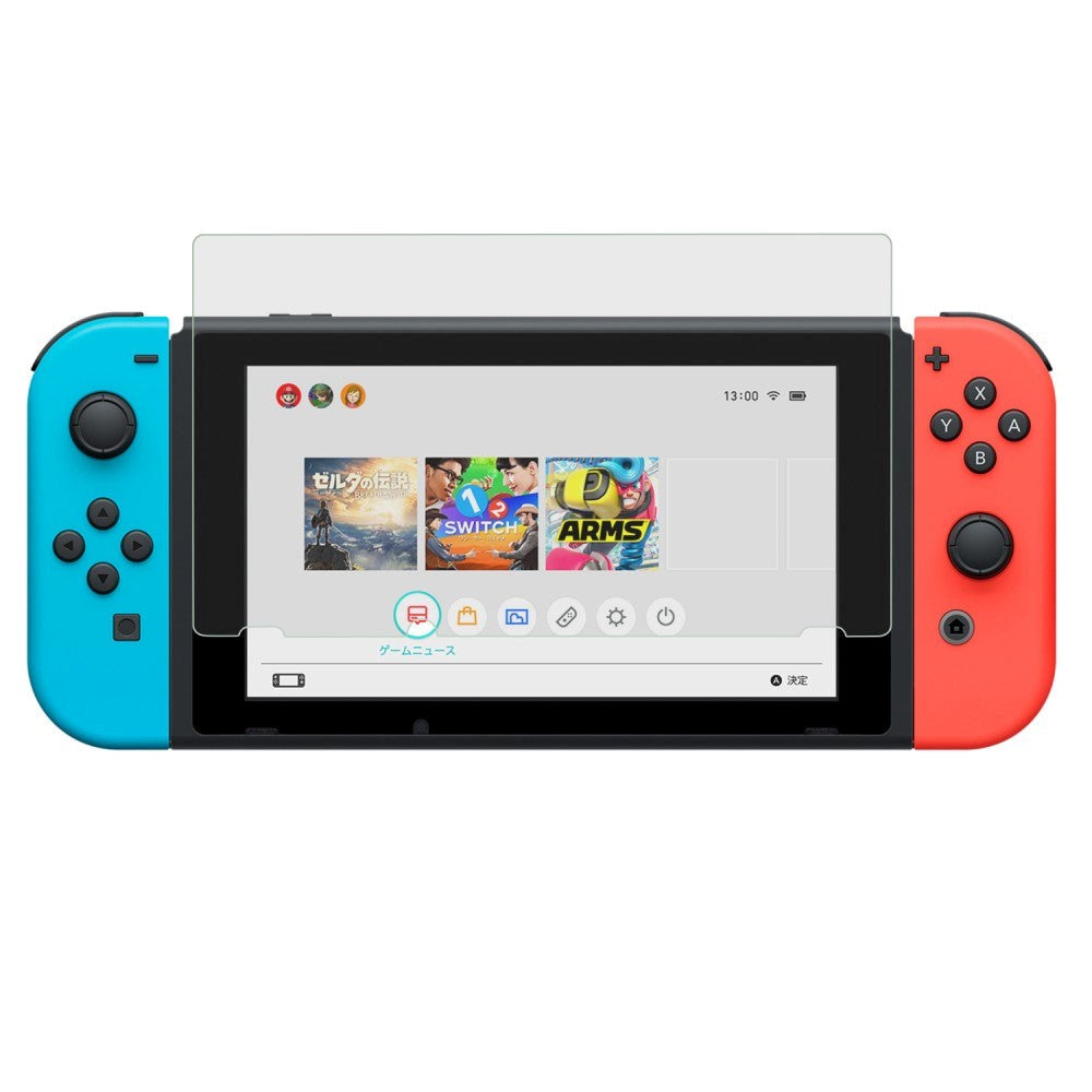 Nintendo Switch Hærdet Glas - Skærmbeskyttelse - Gennemsigtig