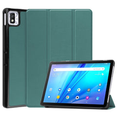 TCL Tab 10S Tri-Fold Læder Cover - Grøn