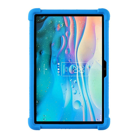 TCL Tab 10S Silikone Cover m. Kickstand - Mørkeblå