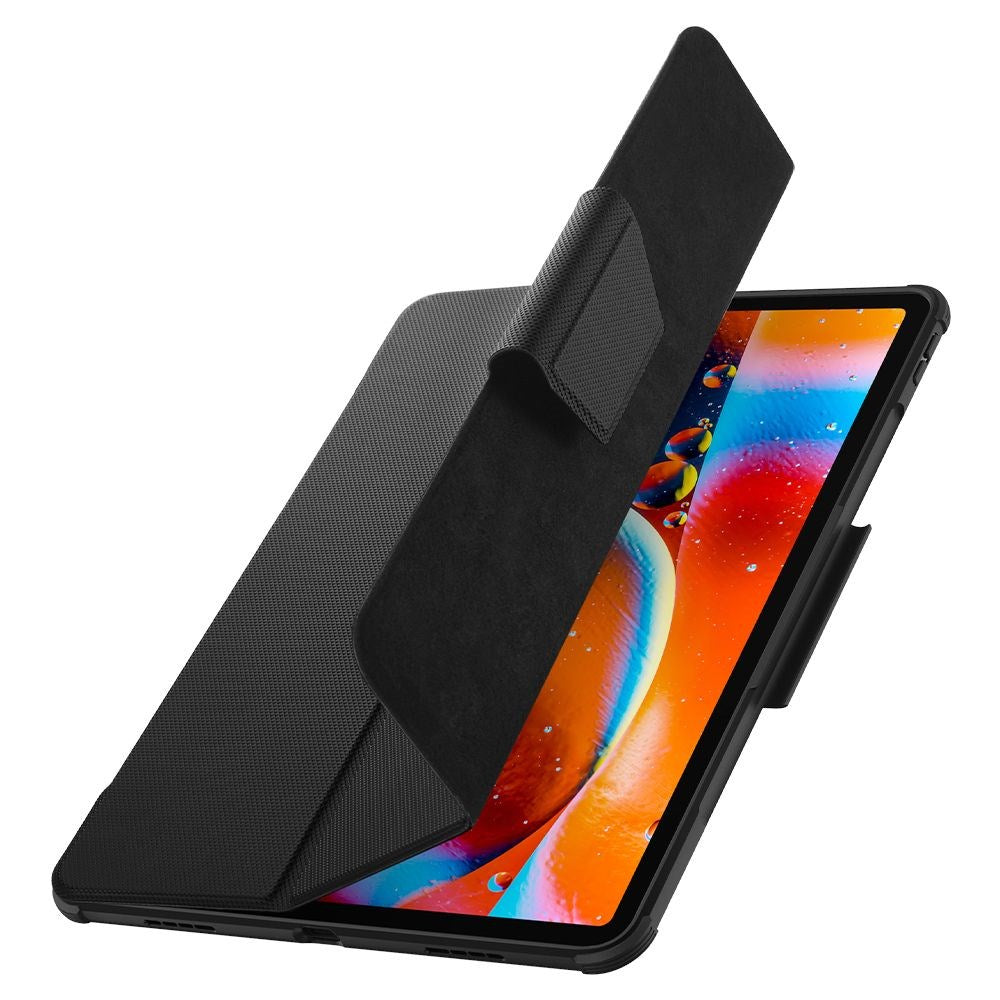 iPad Pro 12.9" (2022 / 2021 / 2020) / 2018) Spigen Rugged Armor Pro Cover m. Apple Pencil Holder - Sort - (DEMO)