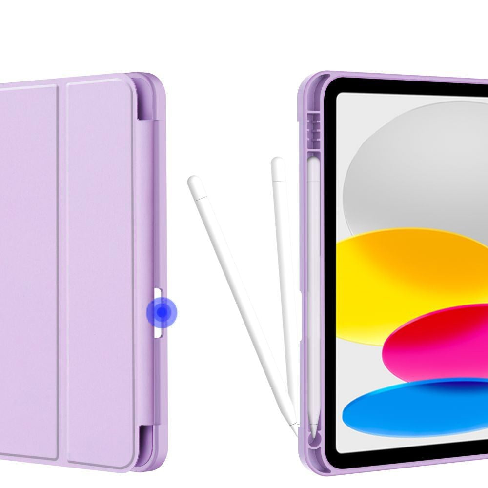 iPad 11" (2025) / iPad 10.9" (2024/2022) Tech-Protect SC Cover m. Apple Pencil Holder - Violet