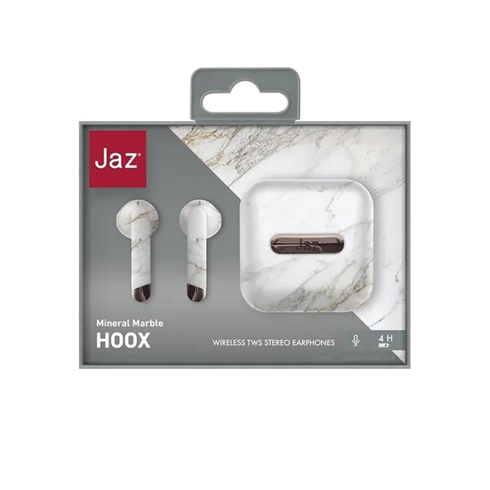 Jaz Hoox True Wireless In-Ear Bluetooth Høretelefoner - Rose Gold / Marble
