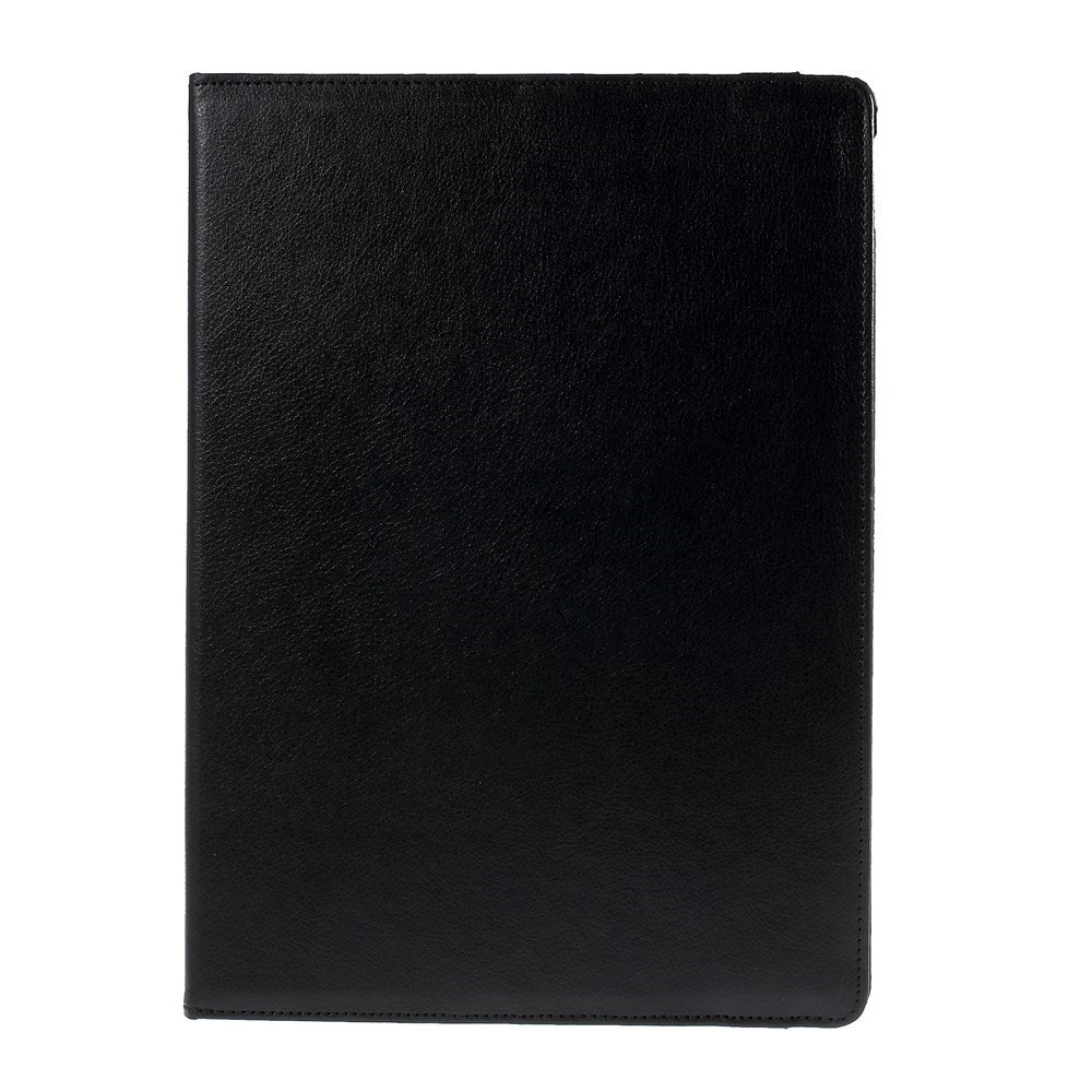 iPad Pro 12.9" (2015) EIDERWOOD Kunstlæder Flip Cover m. Ståfunktion - Sort