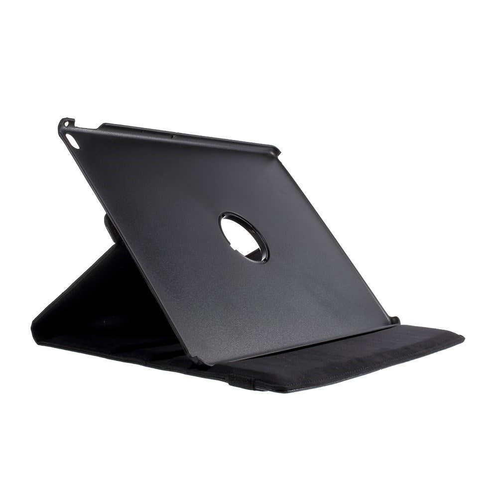 iPad Pro 12.9" (2015) EIDERWOOD Kunstlæder Flip Cover m. Ståfunktion - Sort