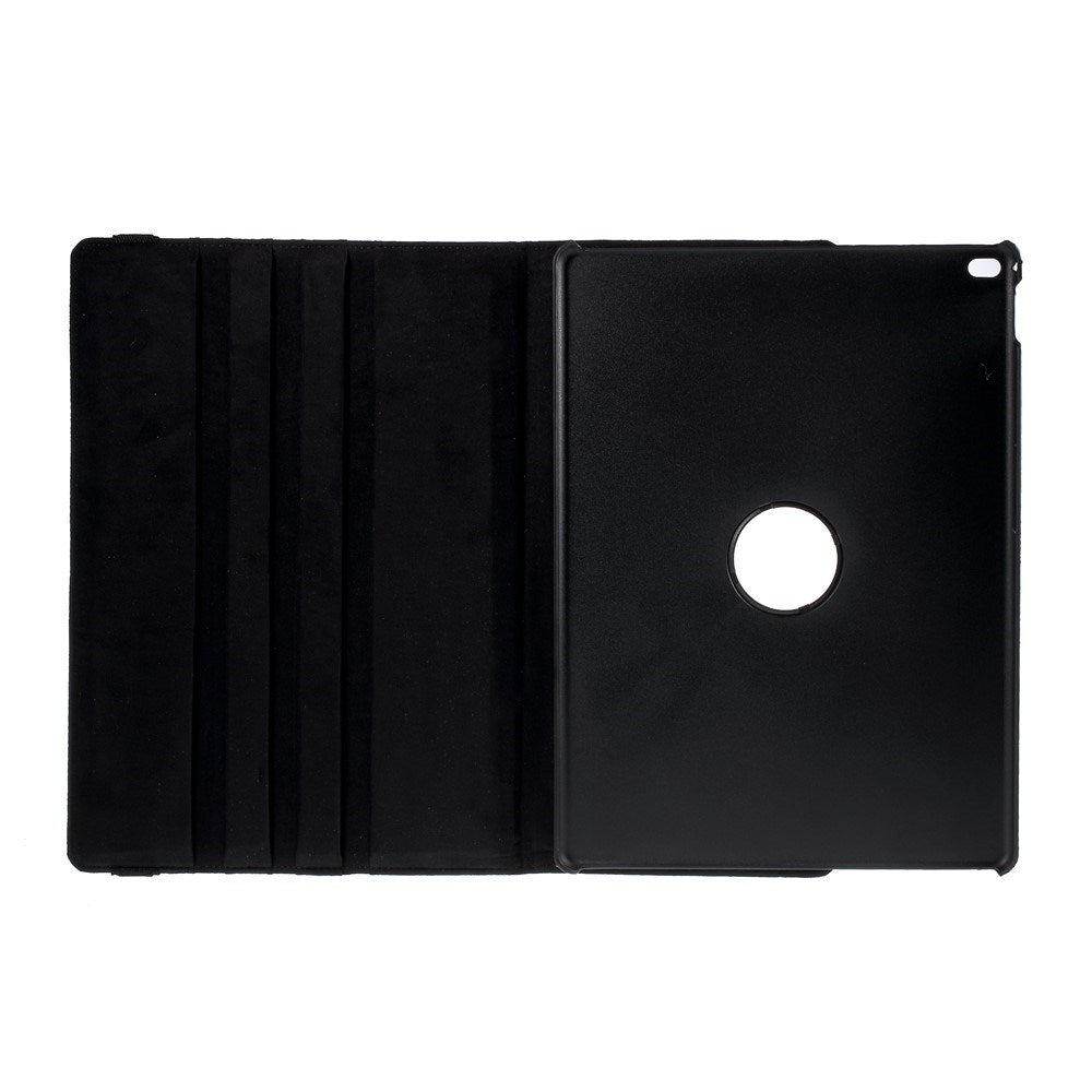 iPad Pro 12.9" (2015) EIDERWOOD Kunstlæder Flip Cover m. Ståfunktion - Sort
