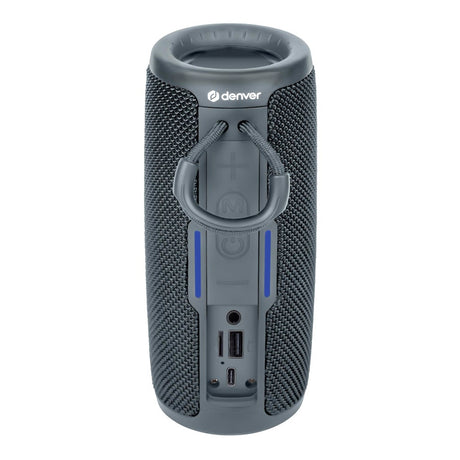 Denver Trådløs Bluetooth Højtaler m. 2 x 5W RMS - Grå