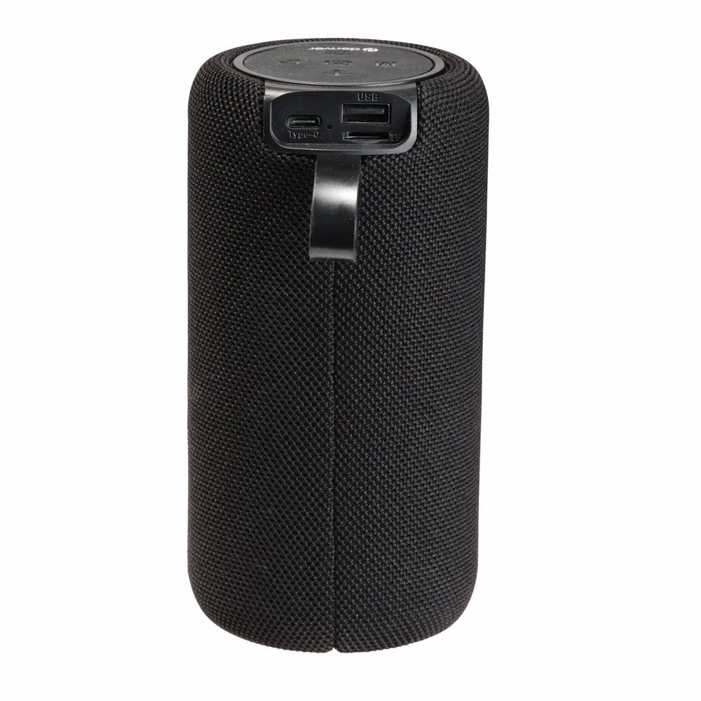 Denver BTL-330 Mini Bluetooth Højttaler m. LED Lys - Sort