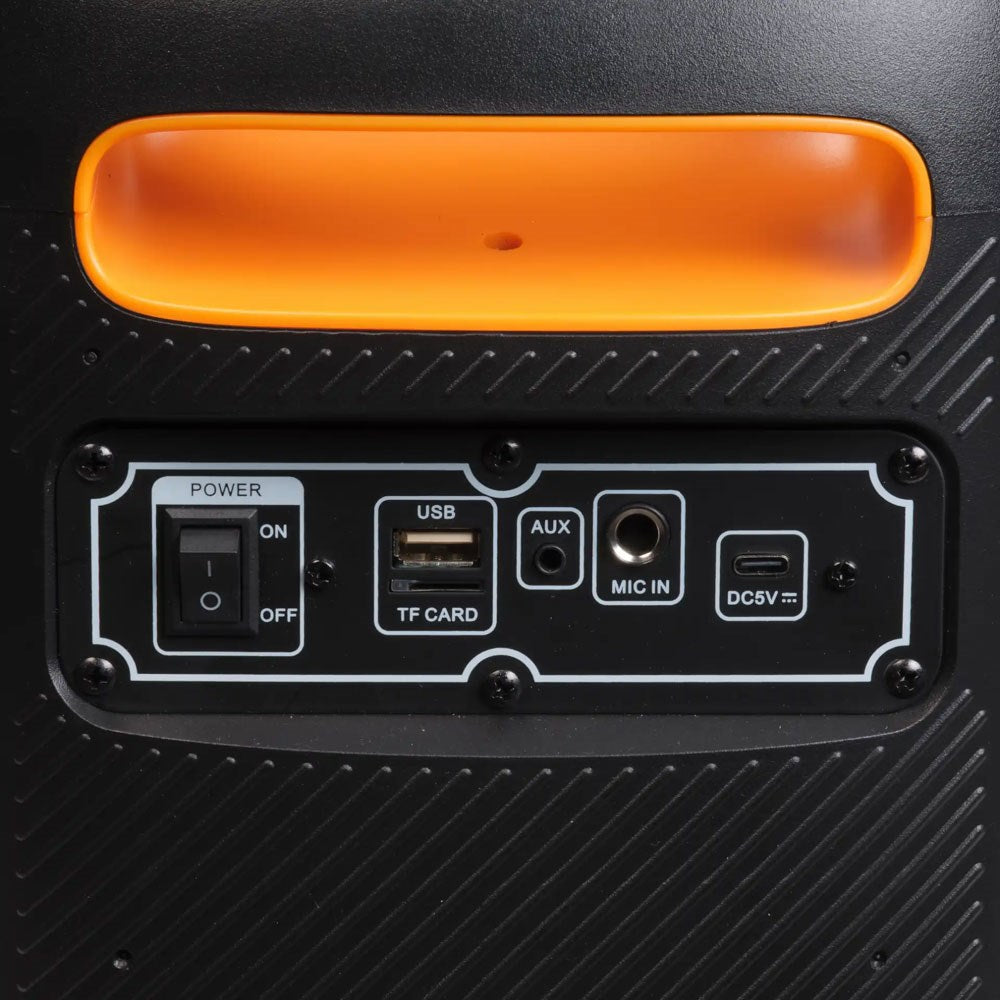 Denver BPS-165 Bluetooth Højttaler m. Indbygget Lys - Sort