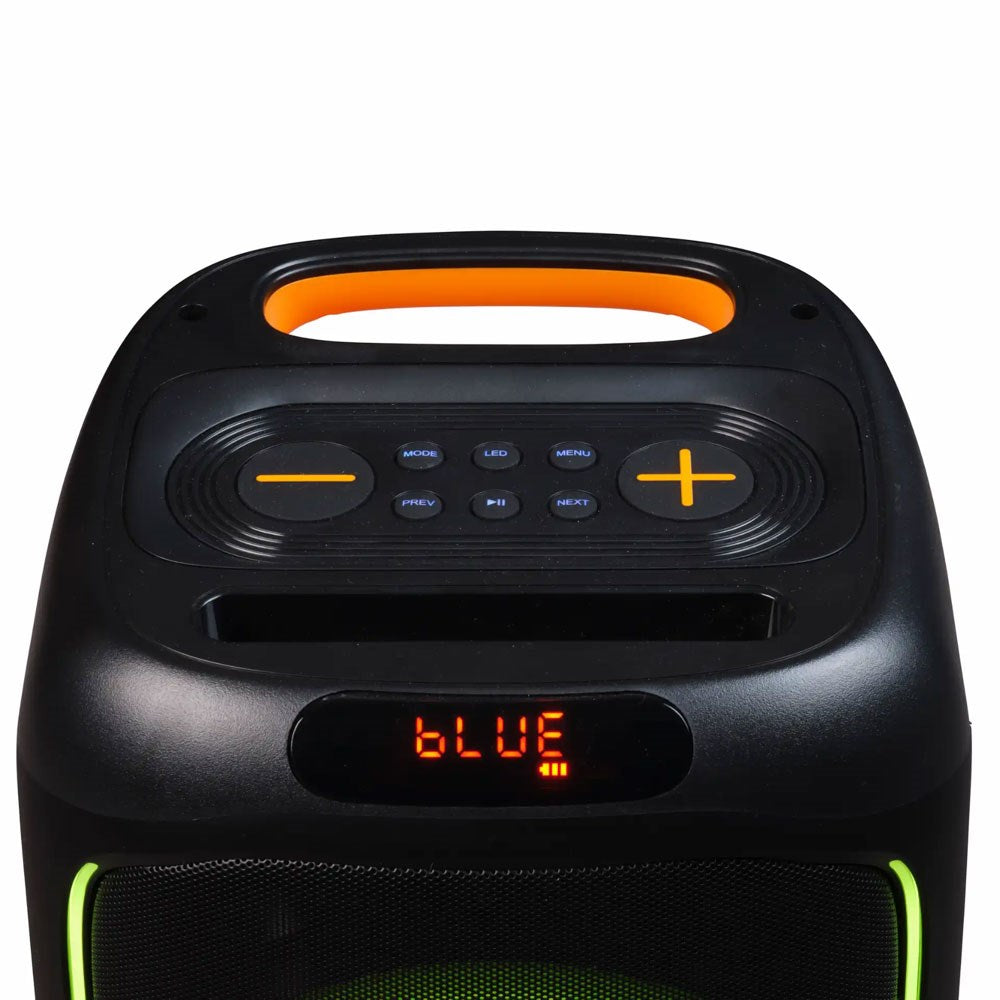 Denver BPS-165 Bluetooth Højttaler m. Indbygget Lys - Sort