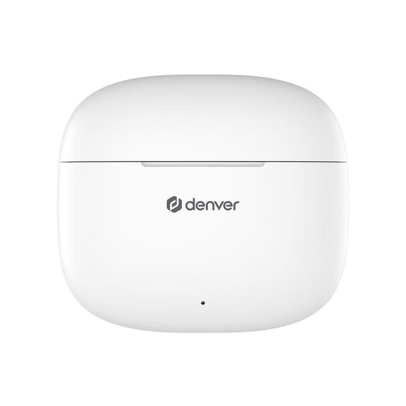 Denver True Wireless Høretelefoner - In-Ear - Hvid