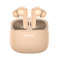 Denver True Wireless Høretelefoner - In-Ear - Beige