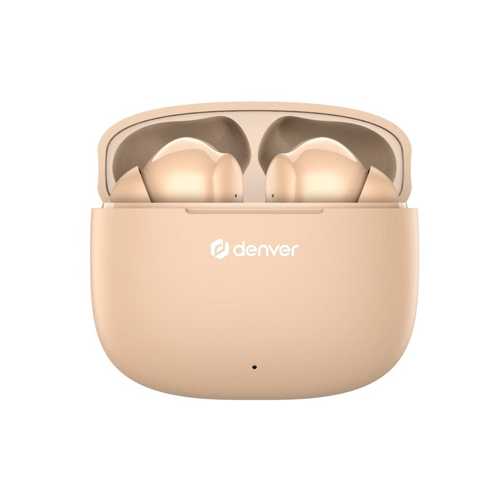 Denver True Wireless Høretelefoner - In-Ear - Beige