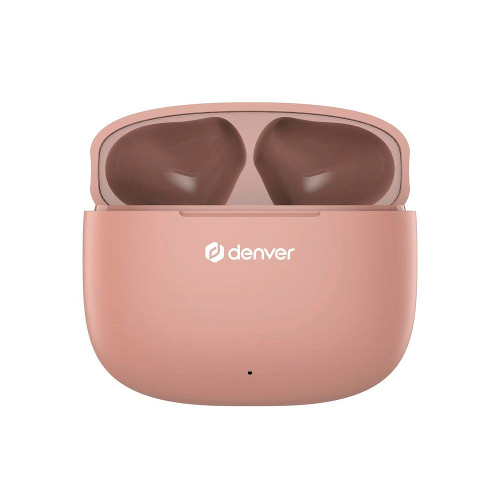 Denver True Wireless Høretelefoner - In-Ear - Lyserød
