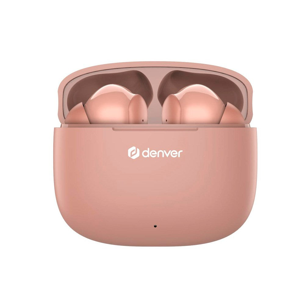 Denver True Wireless Høretelefoner - In-Ear - Lyserød