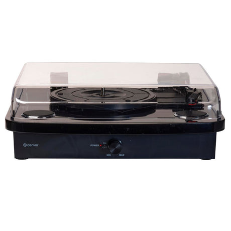 Denver VPL-230 Pladespiller m. 2 x 10W Indbyggede Højtalere - Sort
