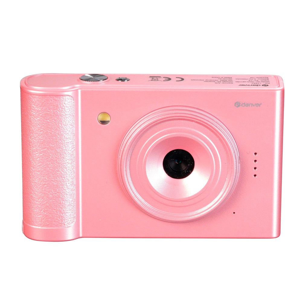 Denver Digital Kamera - 5 Megapixel & 2.8" LCD Skærm - Lyserød