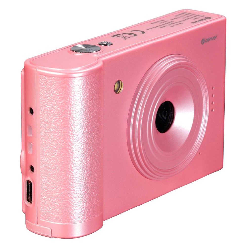 Denver Digital Kamera - 5 Megapixel & 2.8" LCD Skærm - Lyserød