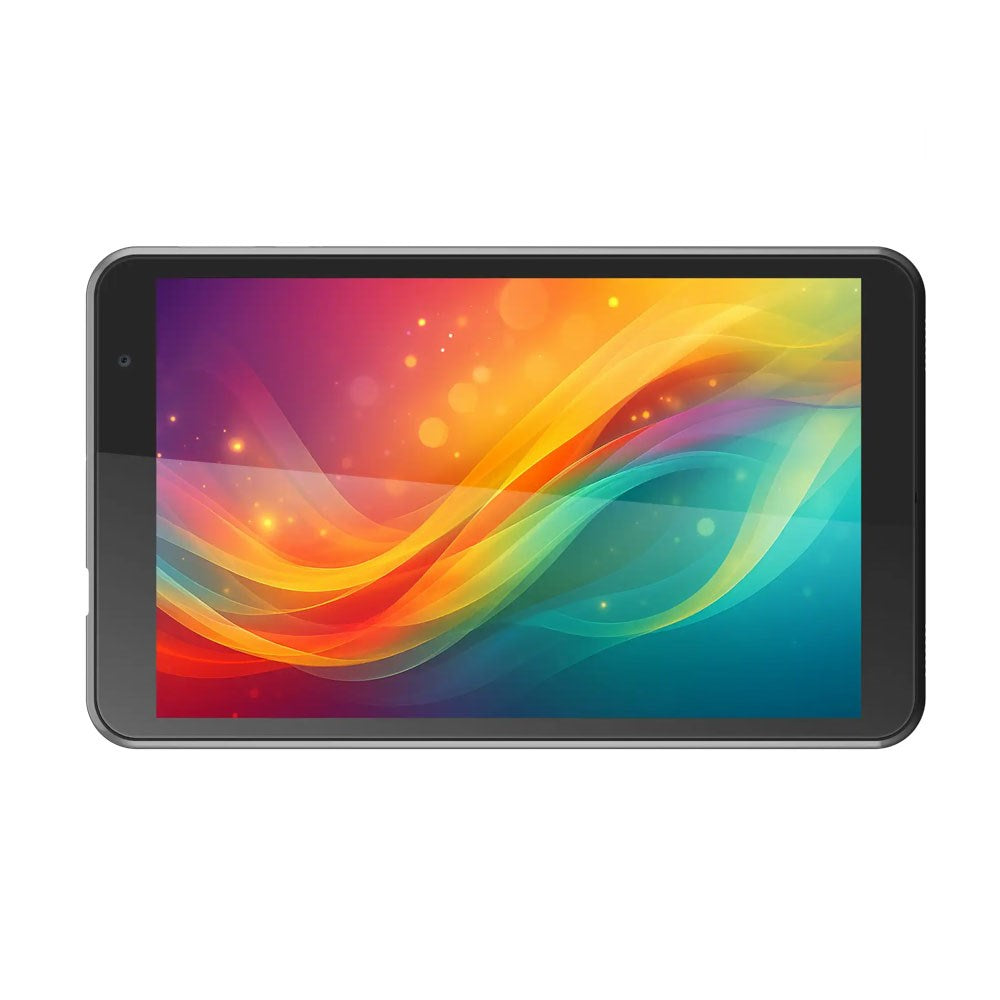 Denver TIO-80115KBUP Børnetablet 8" med Android 16 - inkl. 2 x Børnecover - 4 RAM & 64 GB - 4.000mAh - Grå / Lyserød / Blå