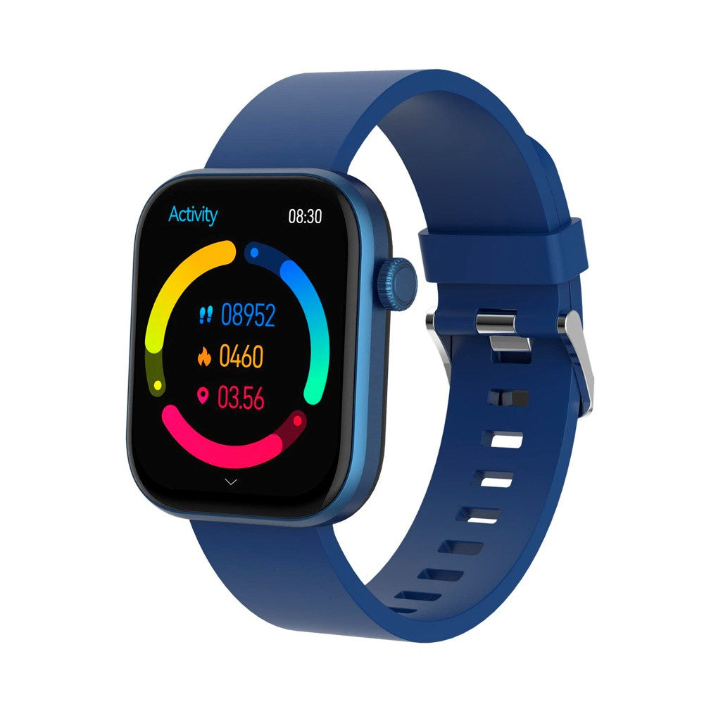 Denver SWC-185 Bluetooth Smartwatch m. Sundheds- & Sportstracker - Mørkeblå