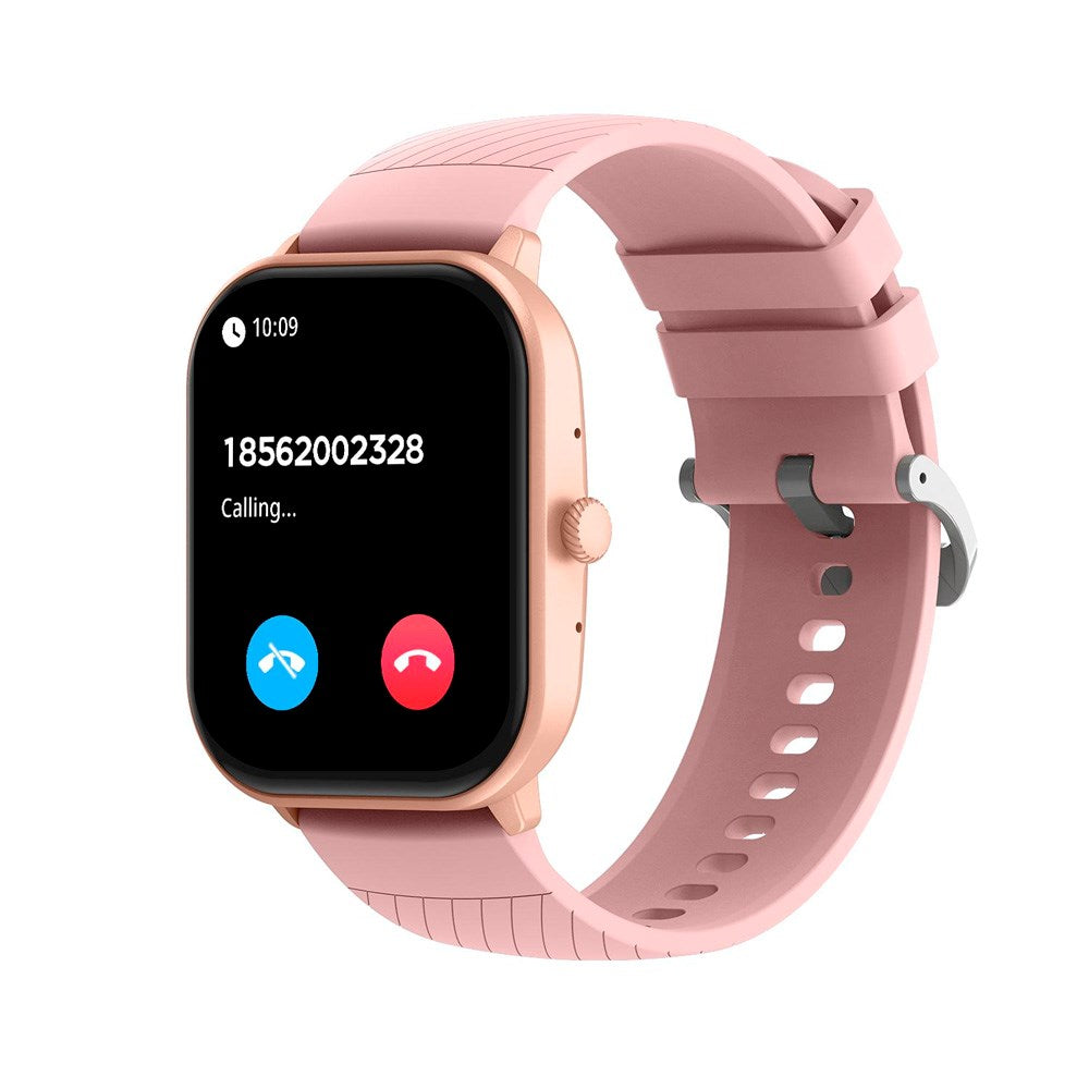 Denver SWC-187 Bluetooth Smartwatch m. Sundhedstracking & Stemmekontrol - Lyserød