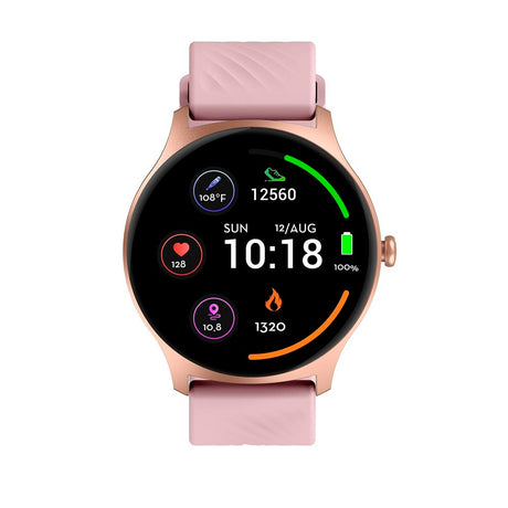 Denver SWC-387 Bluetooth Smartwatch m. Sundhed- & Træningssporing - Lyserød