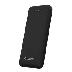 Denver PBS-10010 PowerBank 10.000 mAh m. LED Indikator - Sort