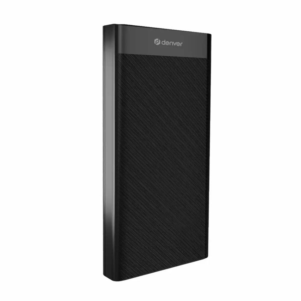 Denver PQC-10008 22.5W PowerBank - 10.000 mAh - Sort