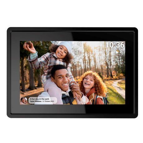Denver WiFi Digital Fotoramme m. Frameo Fotosoftware - 7" / 8GB - Sort