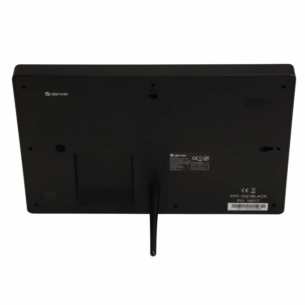 Denver PFF-1021 10.1" Digital Frameo WiFi Fotoramme - 1280x800 / 16GB - Sort