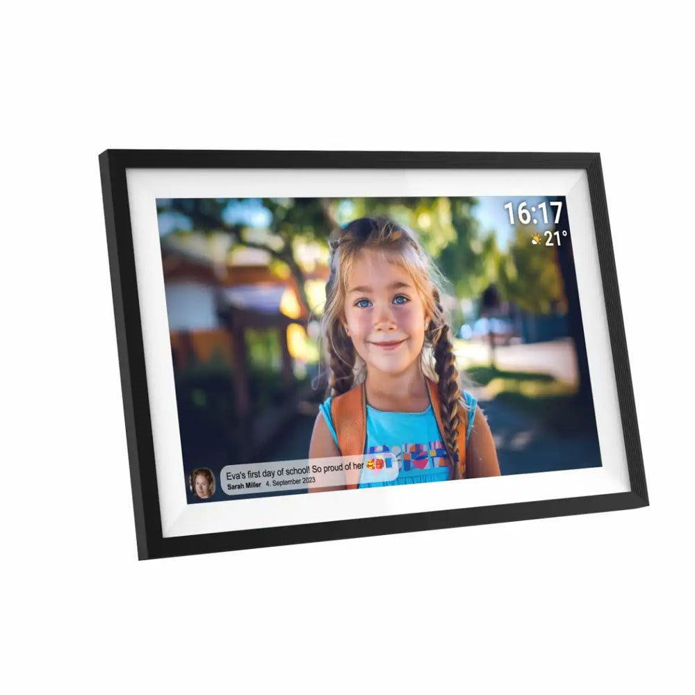 Denver PFF-1516 Digital WiFi Fotoramme m. Frameo - 15.6" - Sort