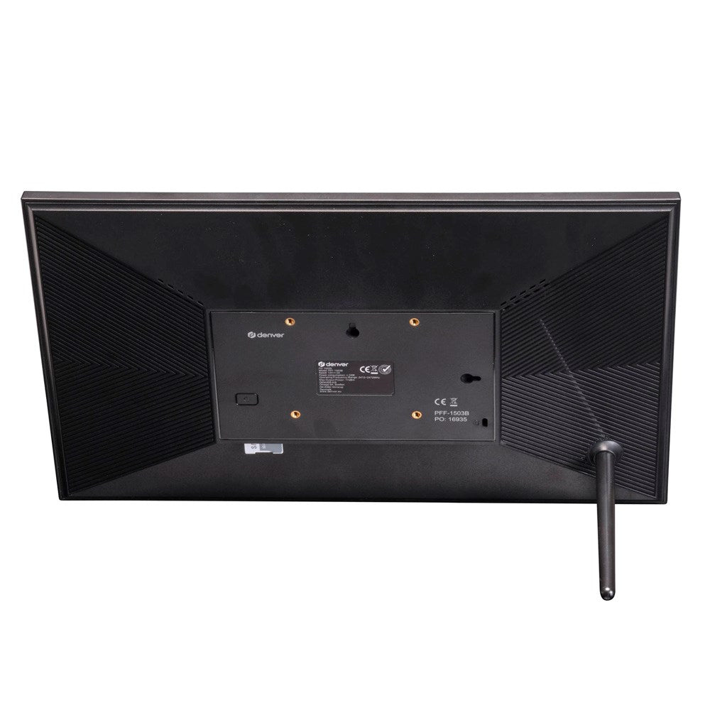 Denver HD Digital WiFi Fotoramme m. Frameo Fotosoftware - 15.6" / 16GB - Sort