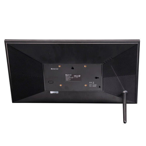 Denver HD Digital WiFi Fotoramme m. Frameo Fotosoftware - 15.6" / 16GB - Sort