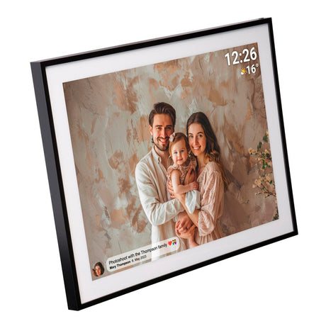 Denver HD Digital WiFi Fotoramme m. Frameo Fotosoftware - 19" / 32GB - Sort