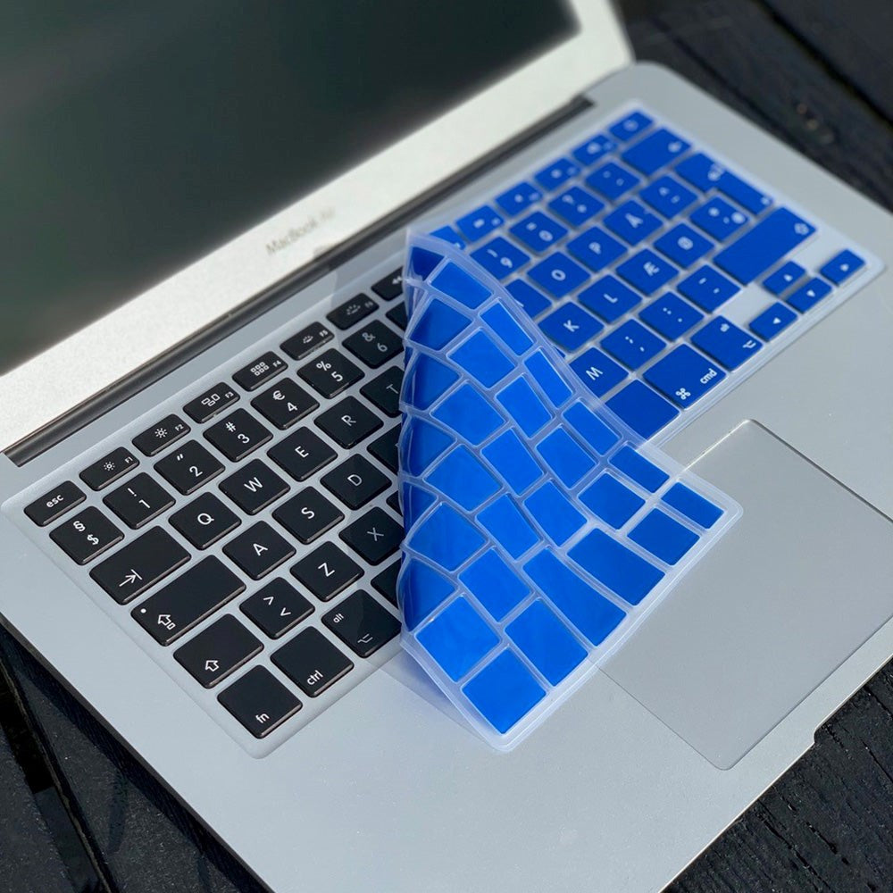 Philbert MacBook Pro 17" / Pro 15" Retina / Pro 15" / Pro 13" Retina / Pro 13" / Air 13" / Air 11" Keyboard Cover m. Dansk Tastatur - Blå