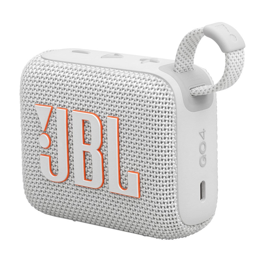 JBL Go 4 Trådløs Bluetooth Højtaler - Hvid