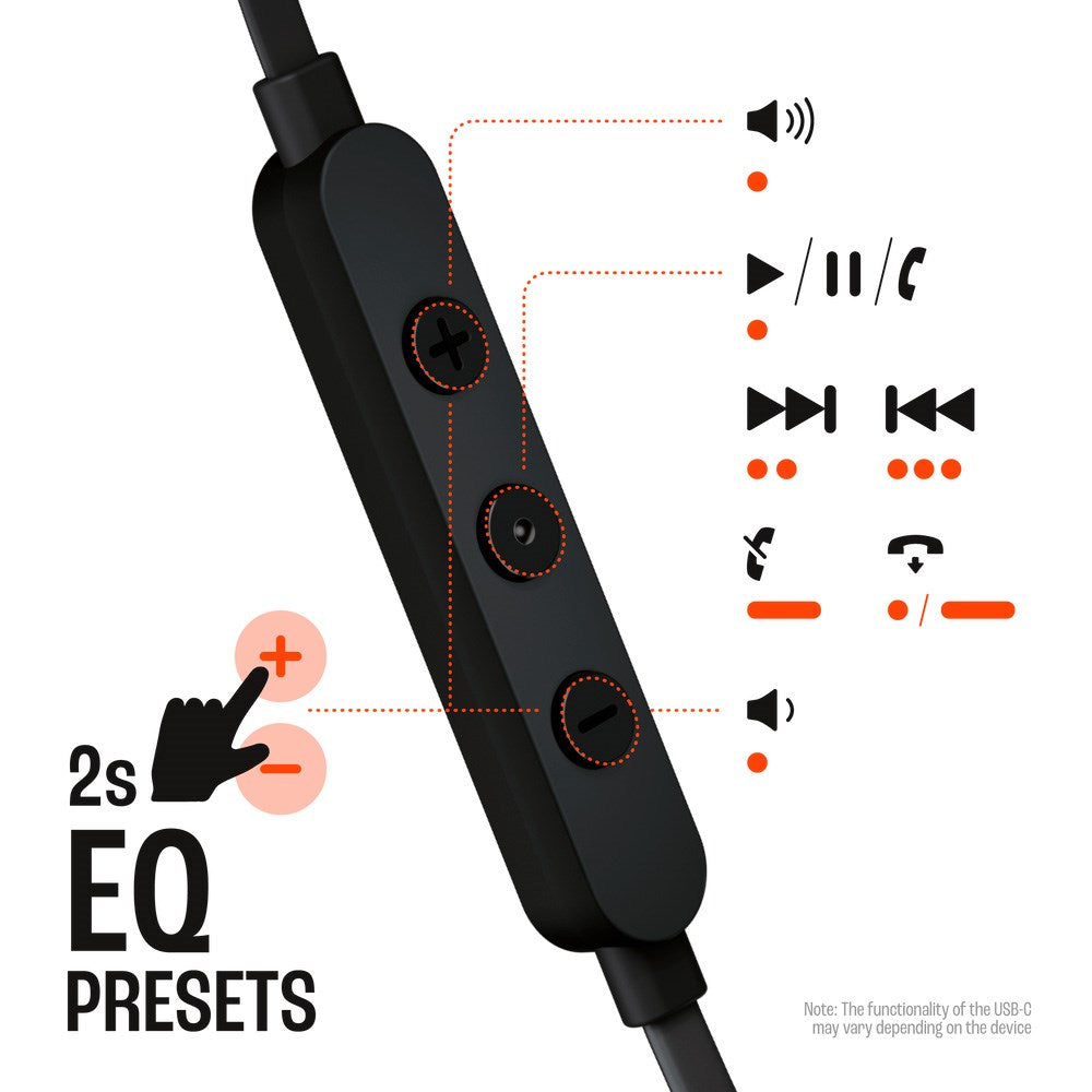 JBL Tune 305C In-Ear Høretelefoner - Sort