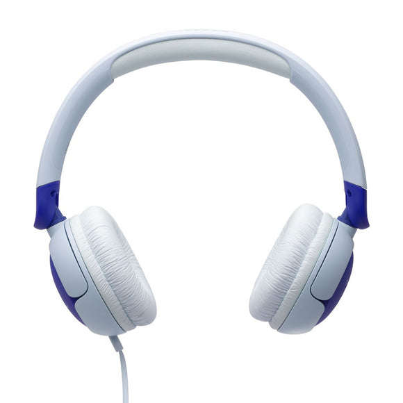 JBL Junior 320 On-Ear Børne Headset Maks. 85 dB m. Ledning - Høretelefoner - Blå