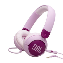 JBL Junior 320 On-Ear Børne Headset Maks. 85 dB m. Ledning - Høretelefoner - Lyserød