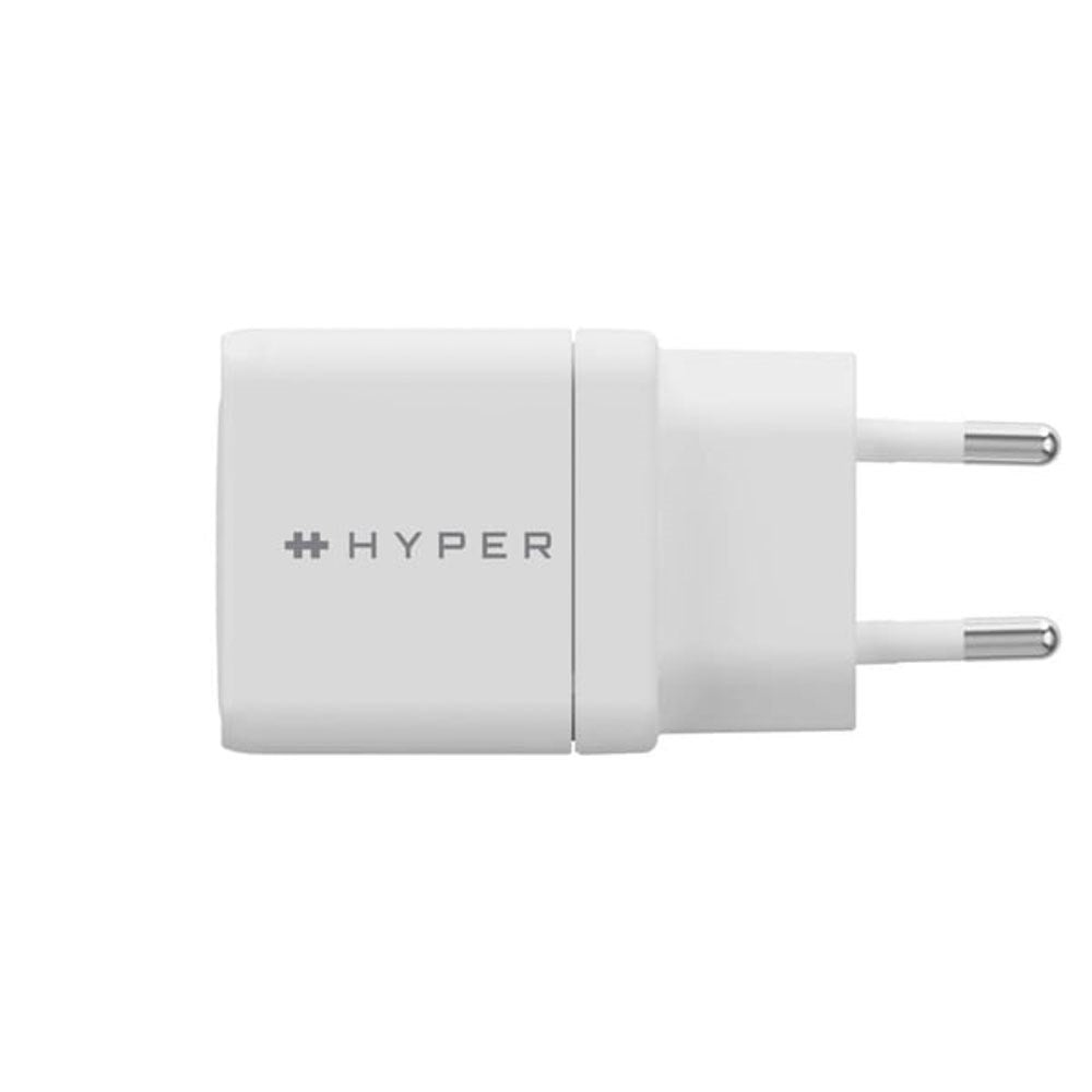 Hyper HyperJuice 35W Vægoplader m. 2x USB-C - Hvid