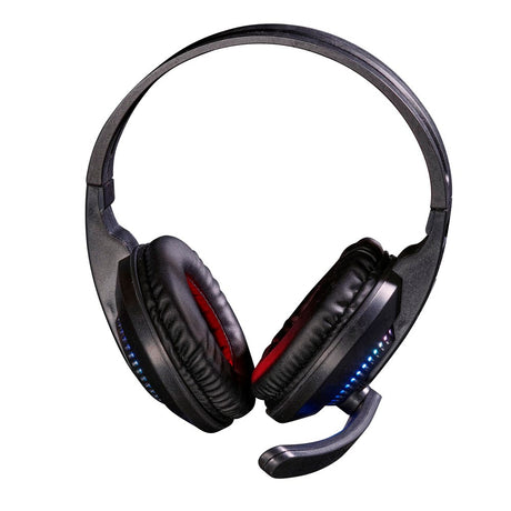 Denver Headset til Gaming m. LED-Lys - Sort