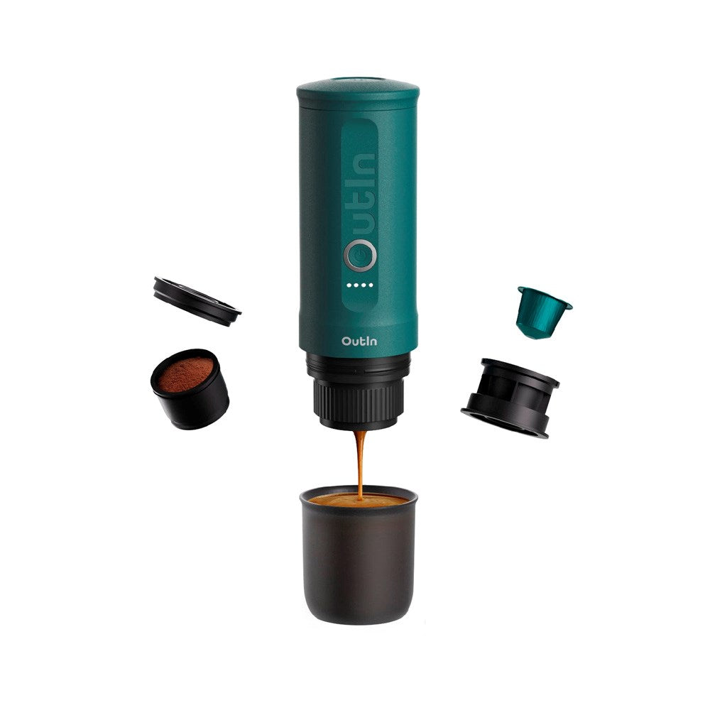 OutIn Nano Bærbar Espressomaskine - Teal