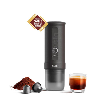 OutIn Nano Bærbar Espressomaskine - Space Grey