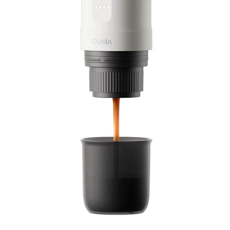 OutIn Nano Bærbar Espressomaskine - Pearl White