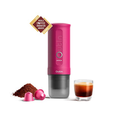 OutIn Nano Bærbar Espressomaskine - Fuchsia Pink