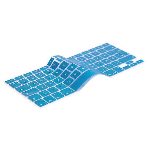 Philbert MacBook Pro 17" / Pro 15" Retina / Pro 15" / Pro 13" Retina / Pro 13" / Air 13" / Air 11" Keyboard Cover m. Dansk Tastatur - Lyseblå