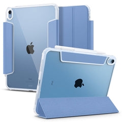 iPad 11" (2025) / iPad 10.9" (2024/2022) Spigen Ultra Hybrid Pro Cover - Gennemsigtig / Blå