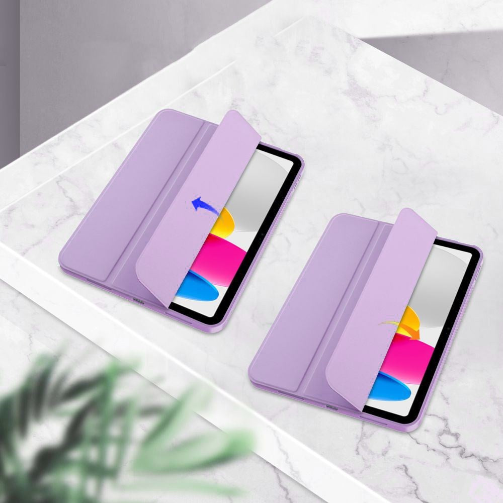 iPad 11" (2025) / iPad 10.9" (2024/2022) Tech-Protect SC Cover m. Apple Pencil Holder - Violet