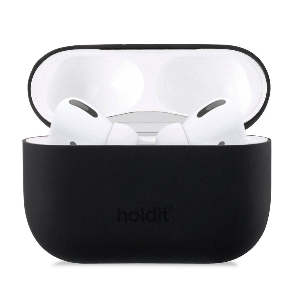 Holdit  Silikone Cover Til AirPods Pro - Sort
