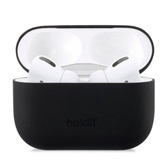 Holdit  Silikone Cover Til AirPods Pro - Sort