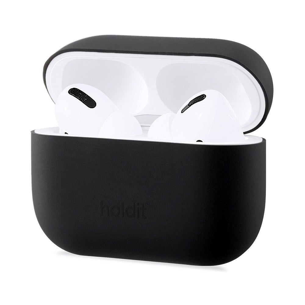 Holdit  Silikone Cover Til AirPods Pro - Sort